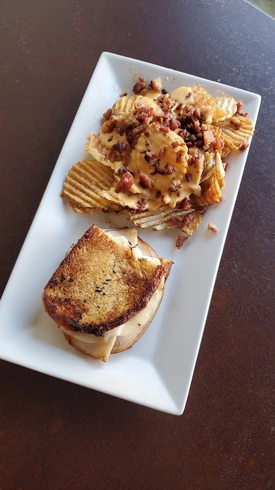 Turkey Panini & Bacon Beer Cheese Fries